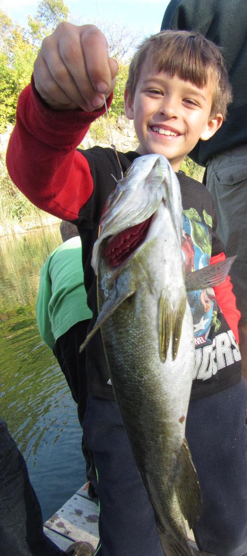 Cubs enjoy fishing during family camping trip